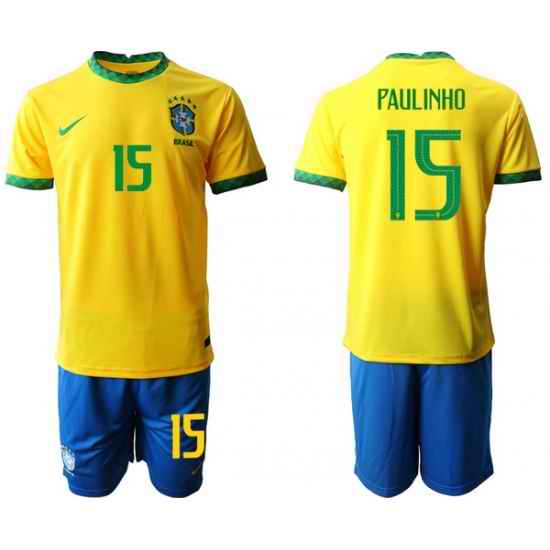 Mens Brazil Short Soccer Jerseys 007